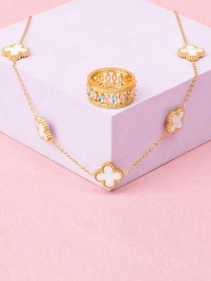 Chain & Ring Jewellery Set