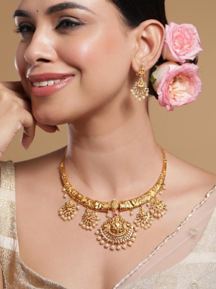 22KT Gold-Plated Jewellery Set