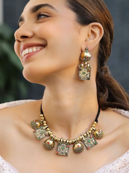 Gold-Plated Jewellery Set